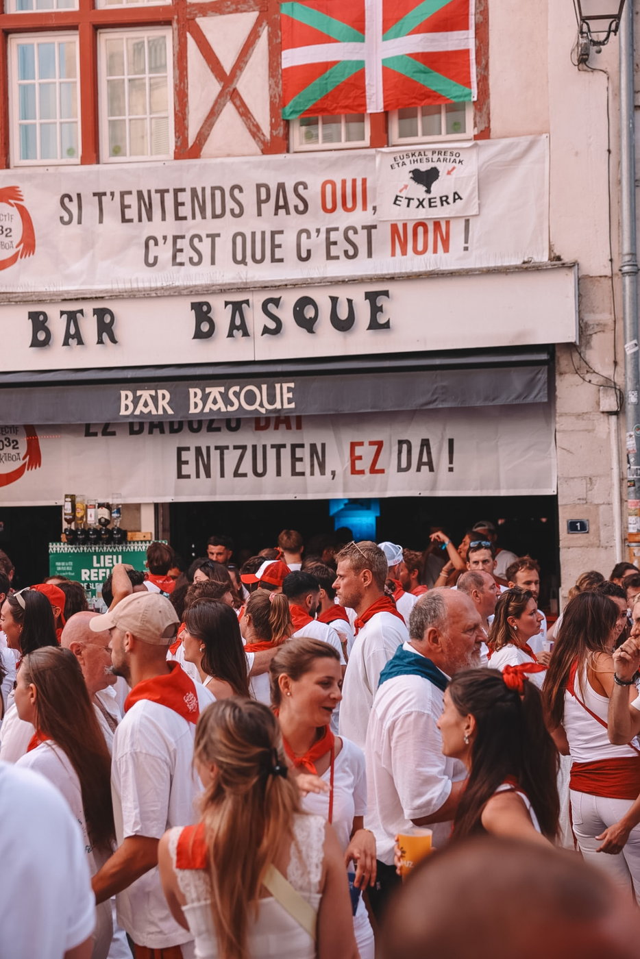 Bar Basque fêtes de Bayonne